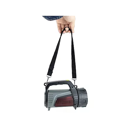 Rechargeable torch led searchlight powerbank powerful