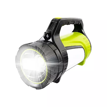 Rechargeable led torch searchlight powerful powerbank