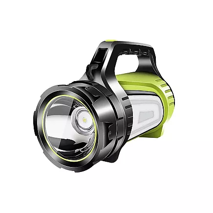 Rechargeable led torch searchlight powerful powerbank