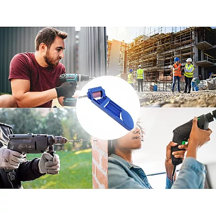 Drill bit sharpener portable screwdriver drills
