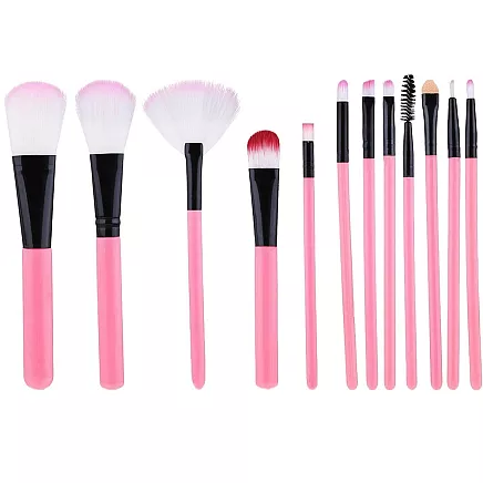 Professional make-up brush set 12 cases