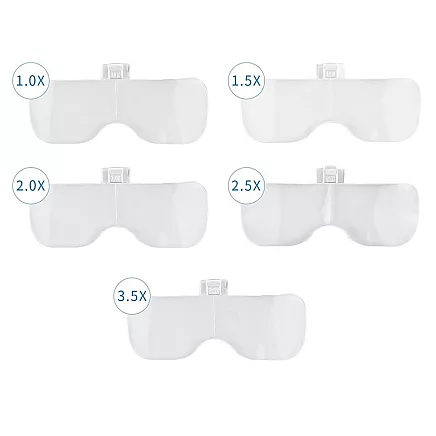 Lupa ar LED apgaismojumu remonta darbiem 6X