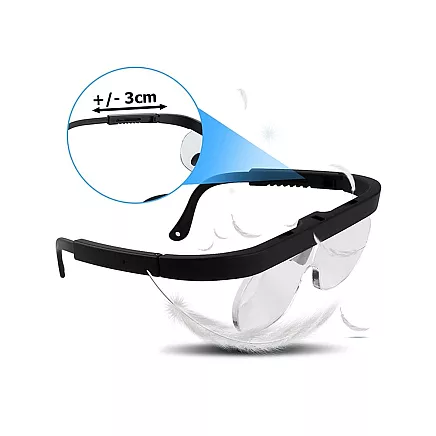 Palielināmās brilles lasīšanai ar maināmām lēcām 1.5x 2.5x 3.5x