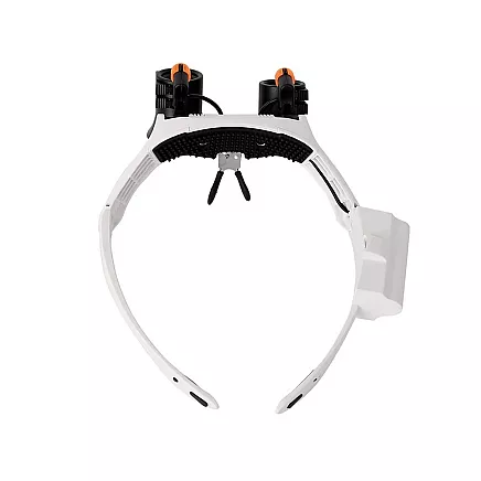 Galvas lupa ar 2 LED lampām