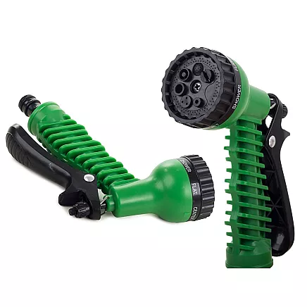 Dārza šļūtenes smidzinātājs ar 7 funkcijām