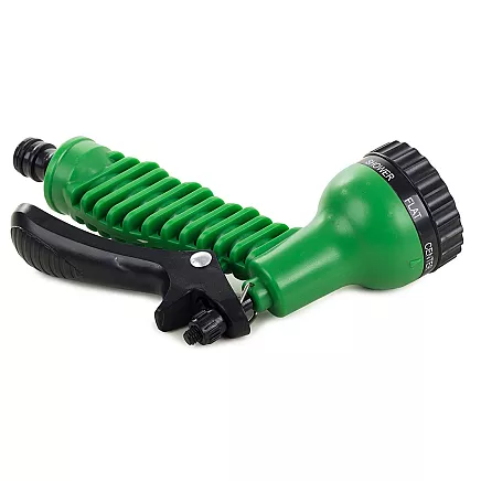 Dārza šļūtenes smidzinātājs ar 7 funkcijām