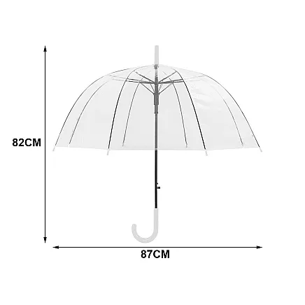 Transparent wedding umbrella for wedding sessions large