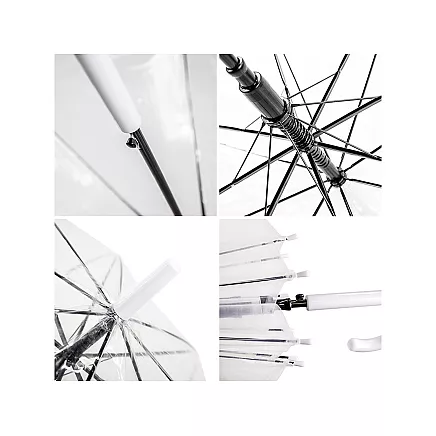 Transparent wedding umbrella for wedding sessions large