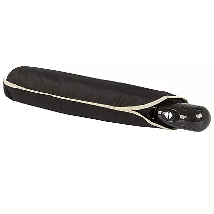 Umbrella folding umbrella automatic fibre black