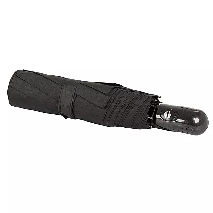 Umbrella folding umbrella automatic fibre black