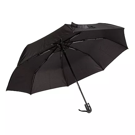 Umbrella folding umbrella automatic fibre black