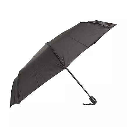 Umbrella folding umbrella automatic fibre black