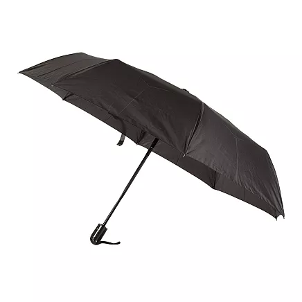 Umbrella folding umbrella automatic fibre black