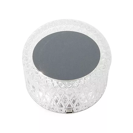 Crystal table lamp led rgb usb remote control