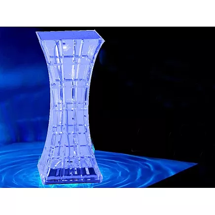 Crystal table lamp led rgb usb remote control