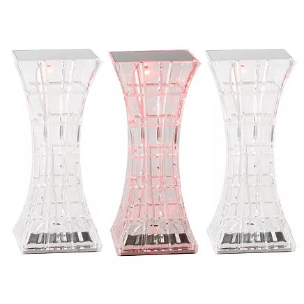 Crystal table lamp led rgb usb remote control