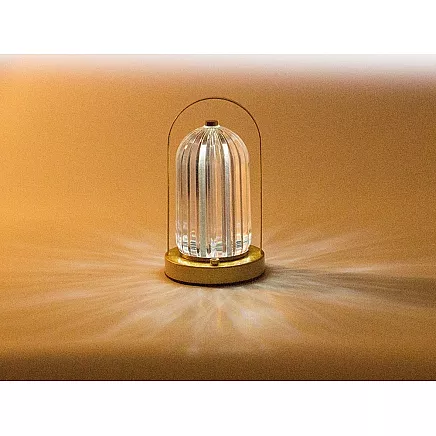 Night lamp table crystal led lantern touch