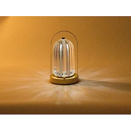 Night lamp table crystal led lantern touch