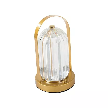 Night lamp table crystal led lantern touch