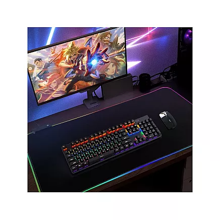 Backlit gaming mouse pad led xxl