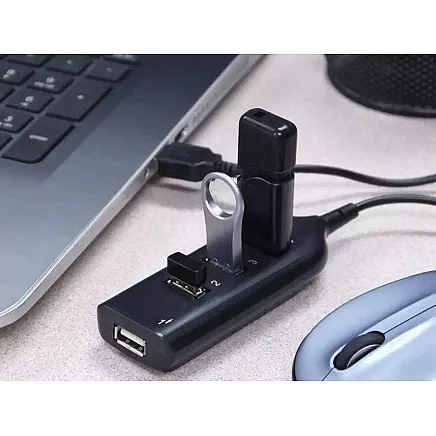 USB HUB 4-х портовый разветвитель USB 2.0
