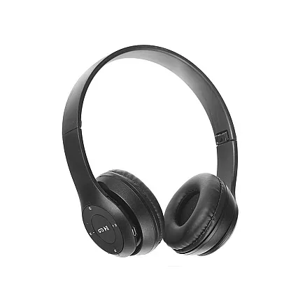 Bezvadu austiņas P47 Bluetooth ar mikrofonu un MP3