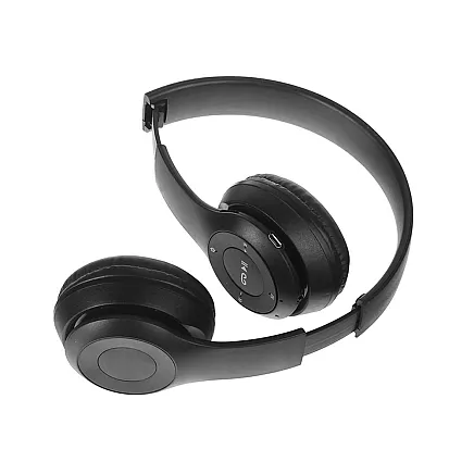 Bezvadu austiņas P47 Bluetooth ar mikrofonu un MP3