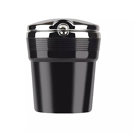Car ashtray led basket in place of a cup