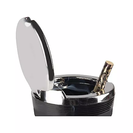 Car ashtray led basket in place of a cup