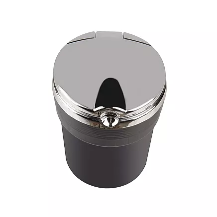 Car ashtray led basket in place of a cup