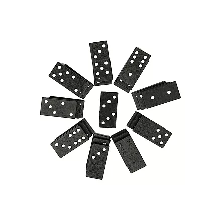Wooden dominoes game in a box 28 pieces
