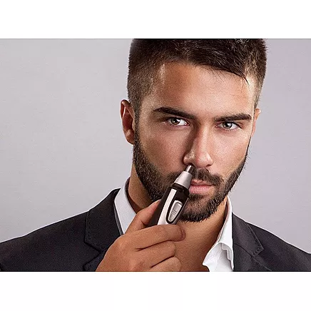 Ear nose trimmer ear hair remover beard styling shaver 2in1