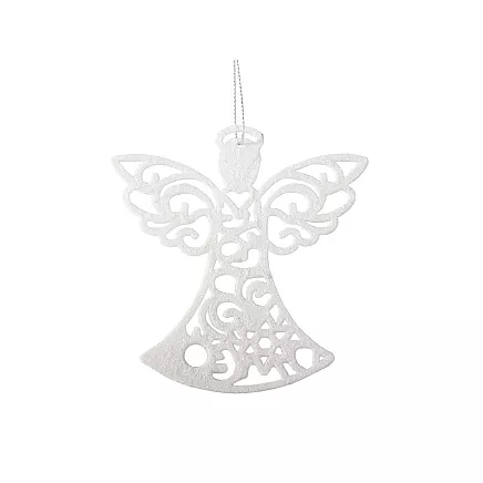 Ziemassvētku Eglīšu Rotājumi Dekors Eņģeļi, 3 gab.