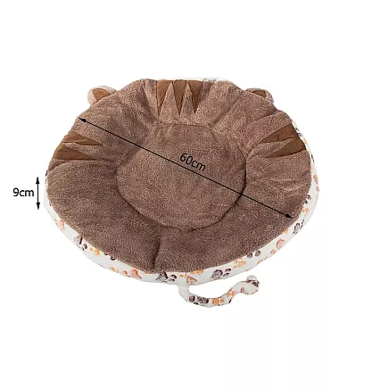 Fluffy dog bed cat bed soft 60cm