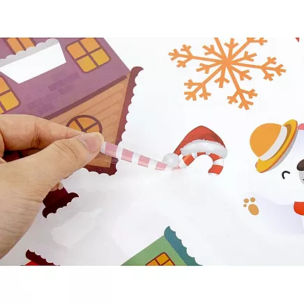 Christmas window stickers christmas trees