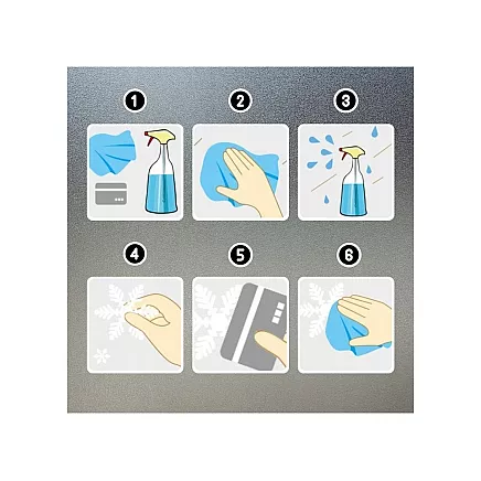 Christmas window stickers christmas trees