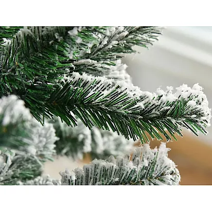 Artificial christmas tree snow small 50cm desk decoration