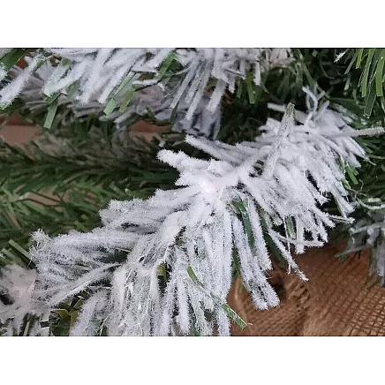Artificial christmas tree snow small 50cm desk decoration
