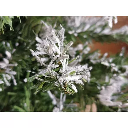 Artificial christmas tree snow small 50cm desk decoration