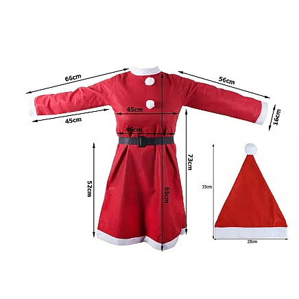 Santa claus costume dress