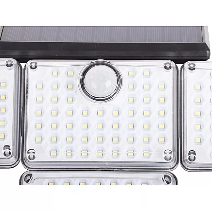 Solar lamp 181 led with twilight movement sensor + remote control garden street lamp