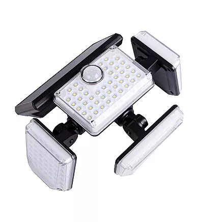 Solar lamp 181 led with twilight movement sensor + remote control garden street lamp