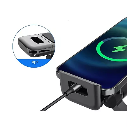 Universāls auto turētājs planšetdatoram un telefonam galvas balstam, regulējams