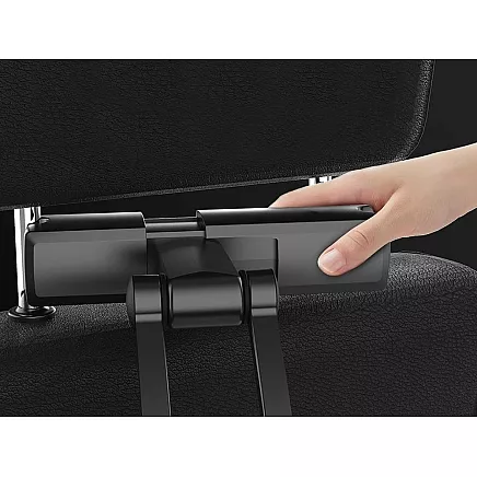 Universāls auto turētājs planšetdatoram un telefonam galvas balstam, regulējams