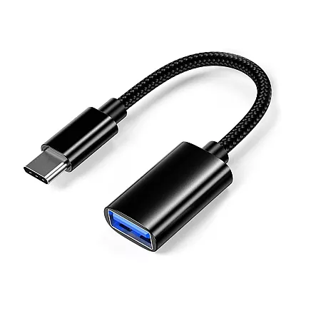 Adapter usb-c to usb-a 3.0 otg solid to phone solid