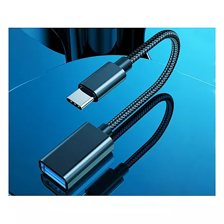 Adapter usb-c to usb-a 3.0 otg solid to phone solid