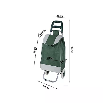 Shopping trolleys on wheels, foldable, sturdy