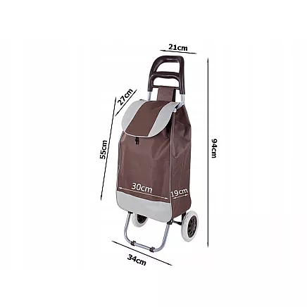 Shopping trolleys with wheels, foldable, sturdy