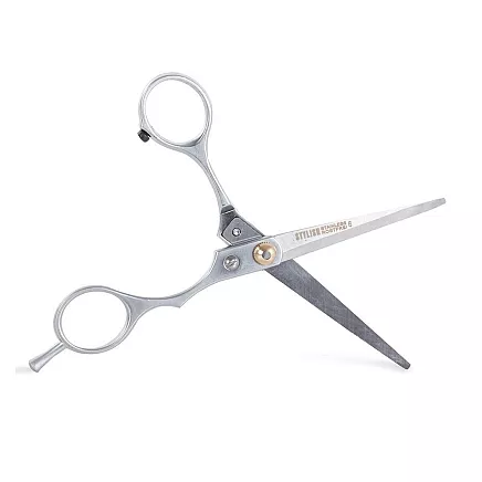 Straight hairdressing scissors sharp steel