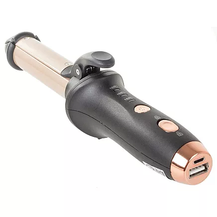 Curling iron hair straightener curls powerbank usb